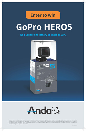 A01-30465-022819 - Anda - GoPro5 Session Cube Raffle Table Top 2019